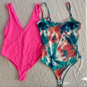 colorful bodysuits bundle NWOT